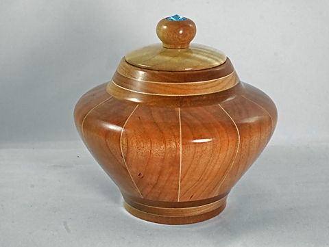 Cherry and Maple Pet Urn